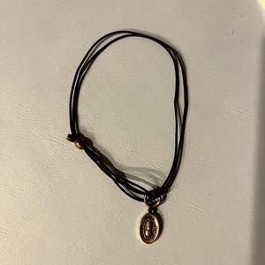 NWOT Alex and Ani Pineapple drawstring bracelet